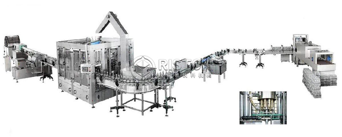 Glass Bottle Carbonated Drink Filling Line