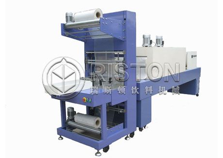 Semi-Automatic Bottle Shrink Wrapping Machine