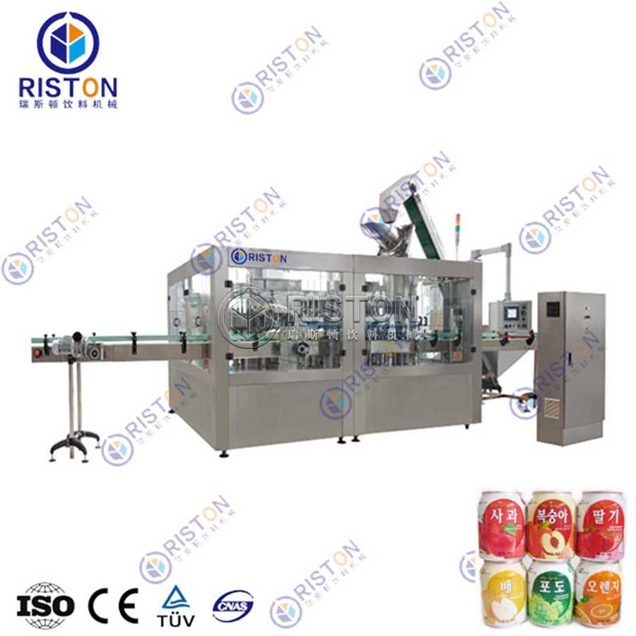 Juice Can Filling Machine