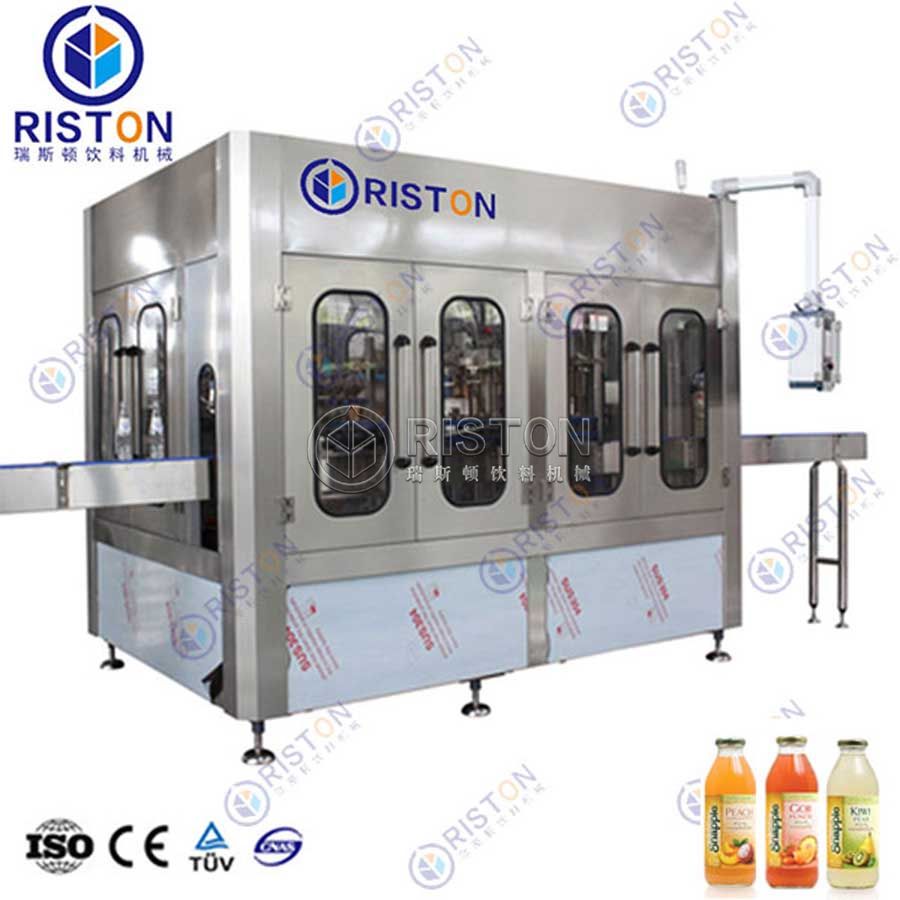 Juice Glass Bottle Filling Machine