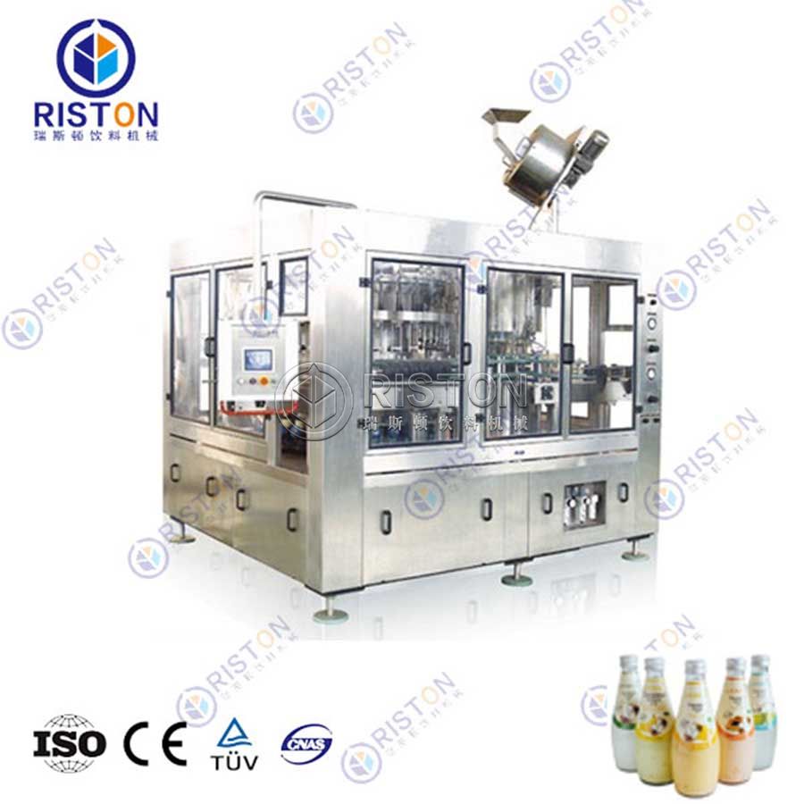 Aluminum Screw Cap Glass Bottle Filling Machine