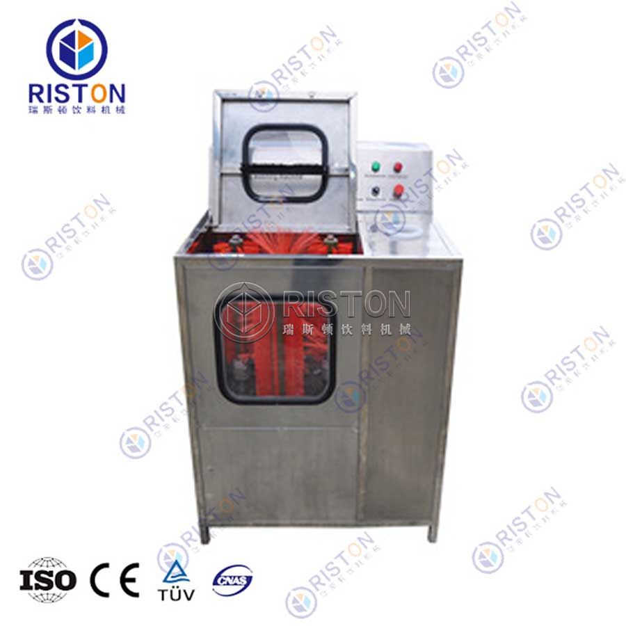Semi-automatic 5 Gallon Barrel Decapping and Brushing Machine