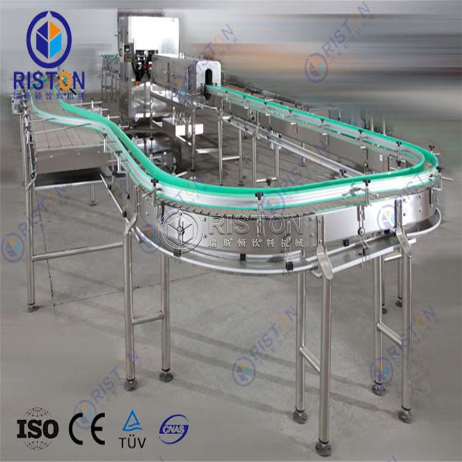Filled Bottle Conveyor System