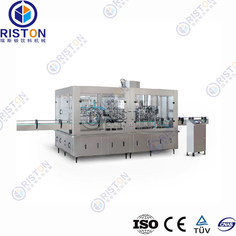 Automatic Glass Bottle Filling Production Line Capacity