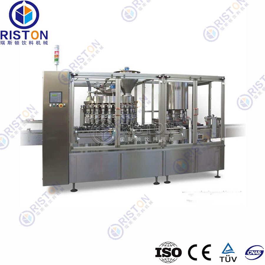 Small Glass Bottle Filling Production Line Export