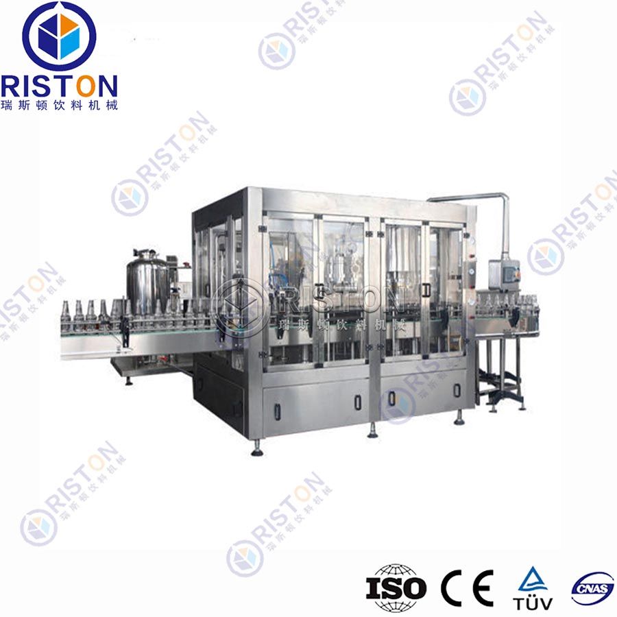 Automatic Glass Bottle Beverage Filling Machine Manufacture