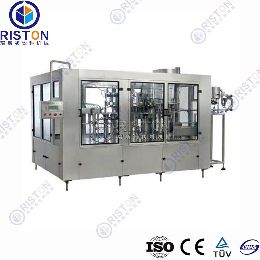 Carbonated Glass Bottle Filling Production Line Price