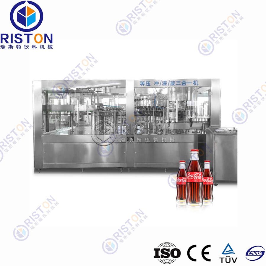 Cola Glass Bottle Filling Machine Design