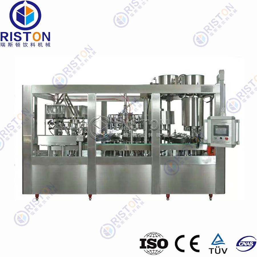 Juice Glass Bottle Filling Production Line Manufacture