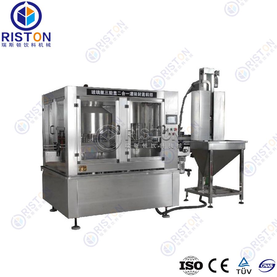 7000 Glass Bottle Filling Production Line China