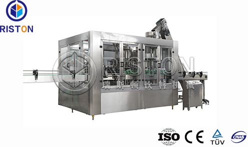 Automatic glass bottle filling equipment