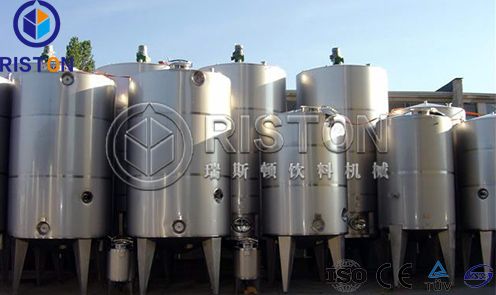 Beverage buffer tank equipment