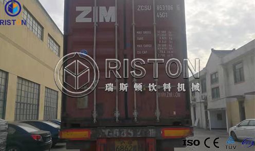 Can beverage filling equipment delivered smoothly