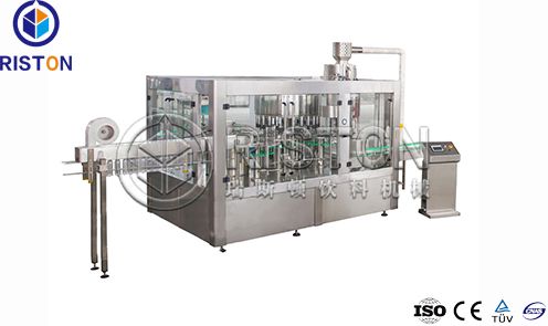 PET bottle filling process line