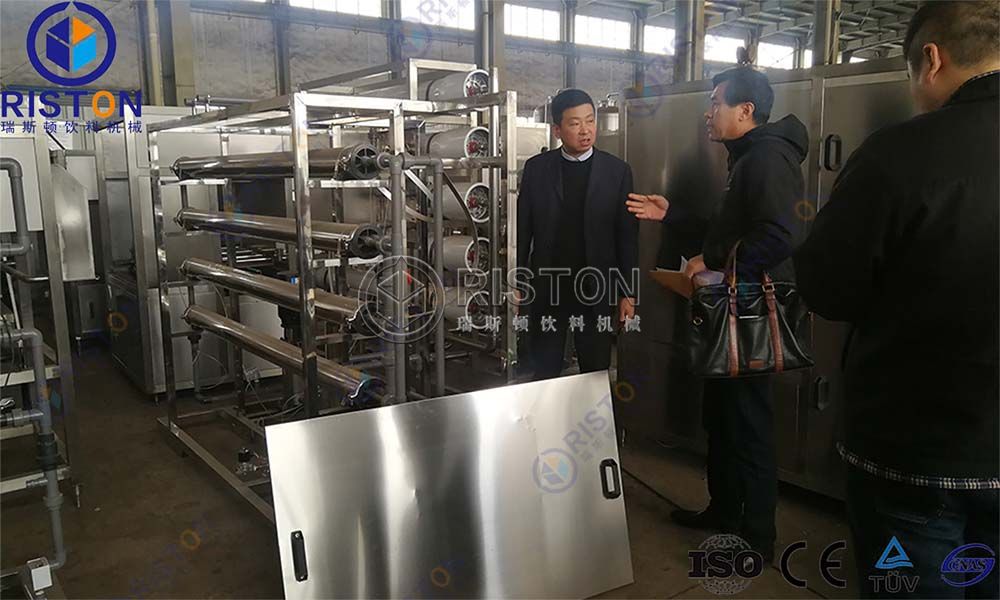 Canadian customers visit factory Canadian customers visit factory